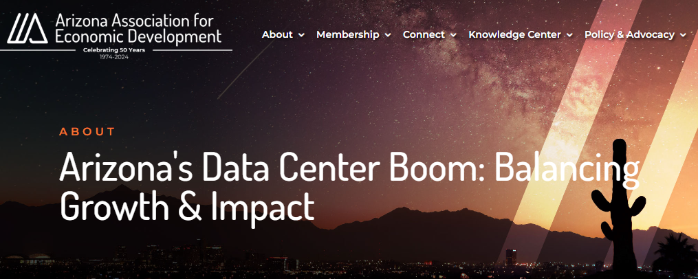Arizona's Data Center Boom: Balancing Growth & Impact | Arizona Data ...