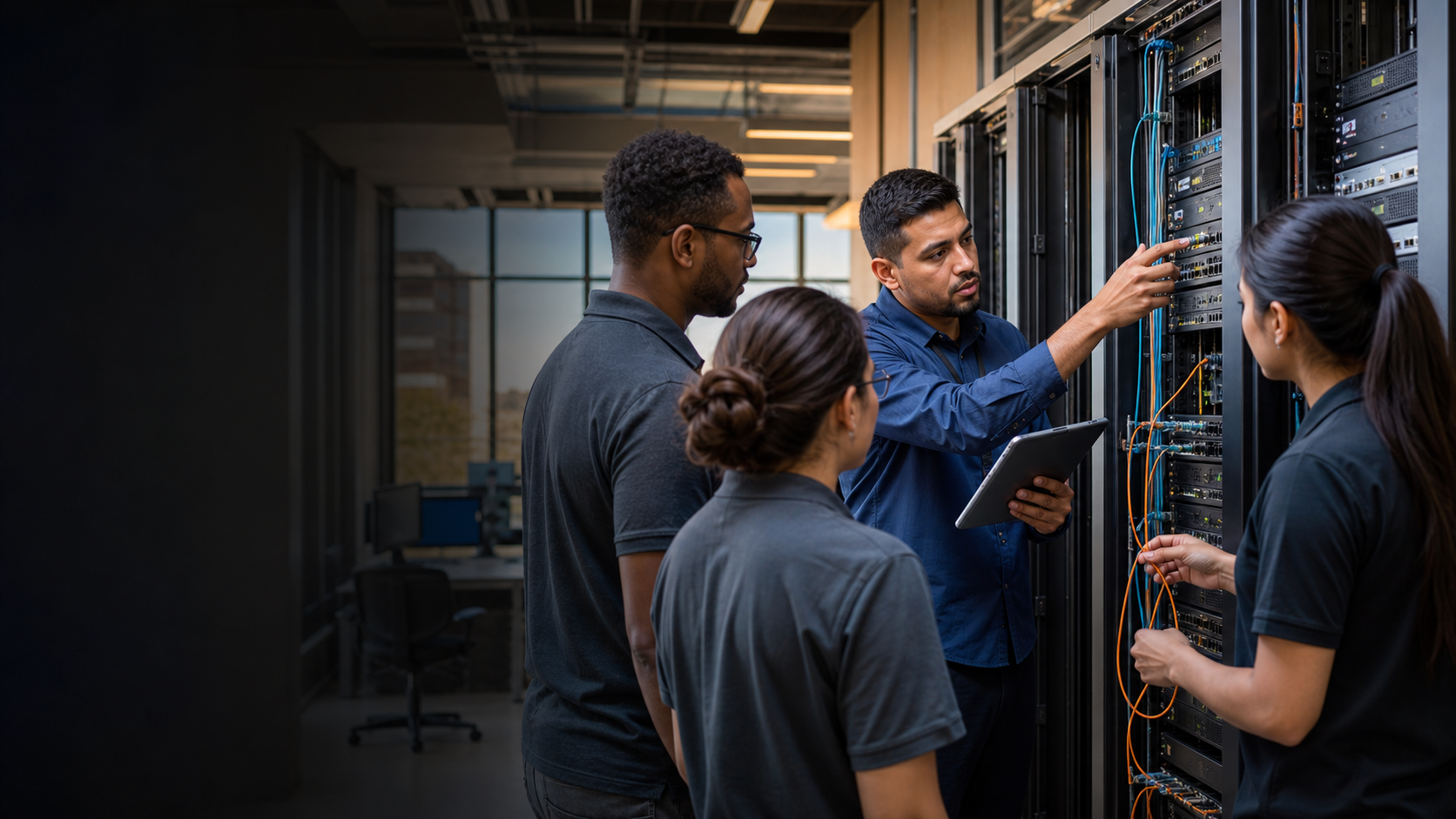 Arizona data center workforce training in action