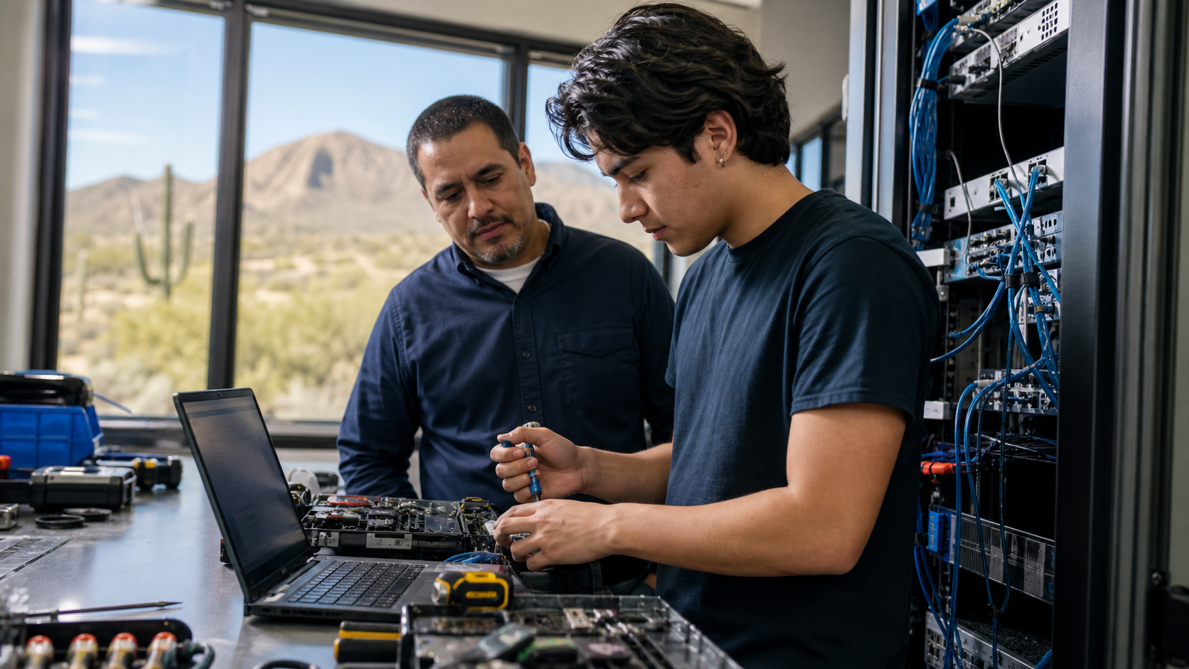 Starting a data center career in Arizona
